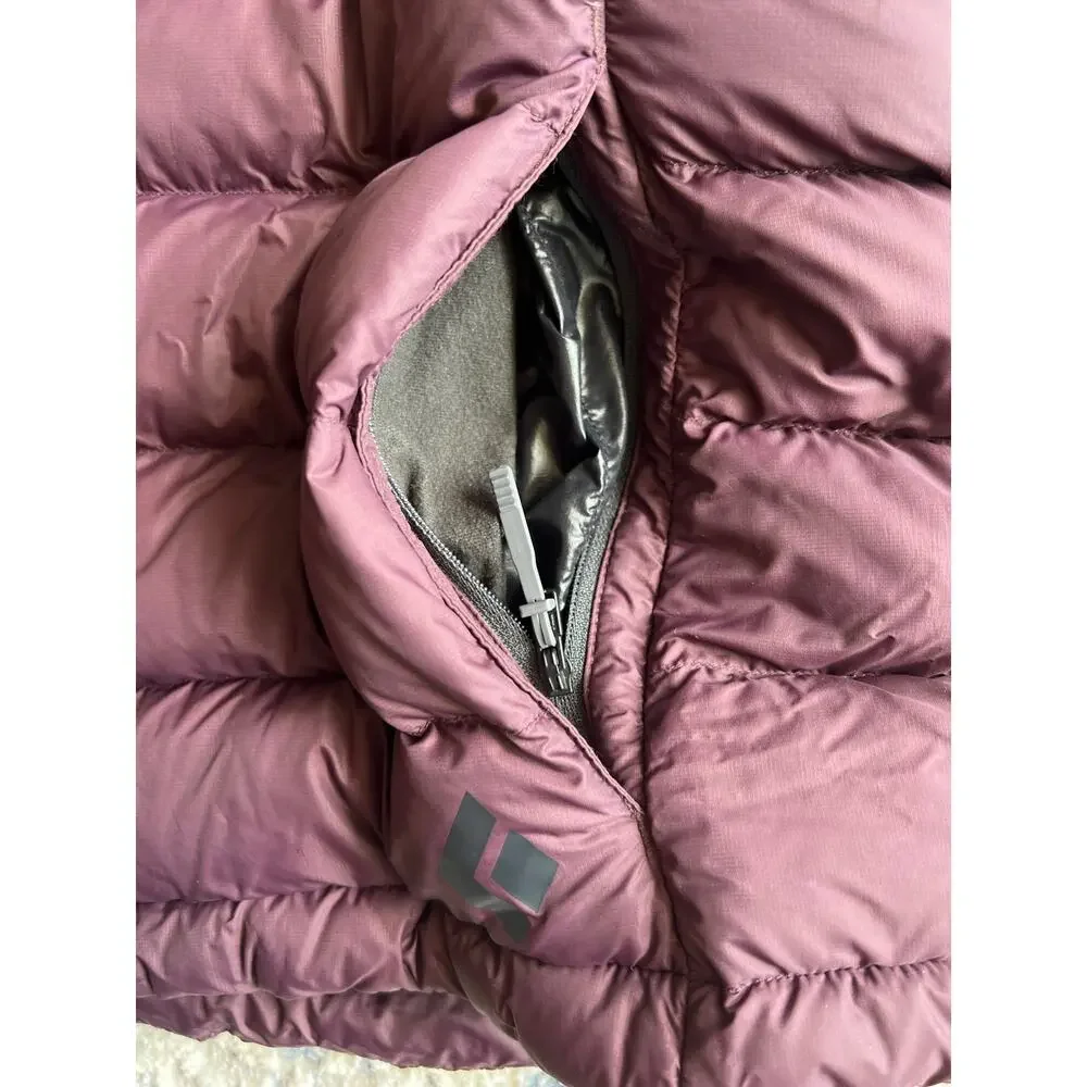 Black Diamond Cold Forge Insulated Down & Synthetic Hoodie Coat Size XL Purple - Picture 9 of 16